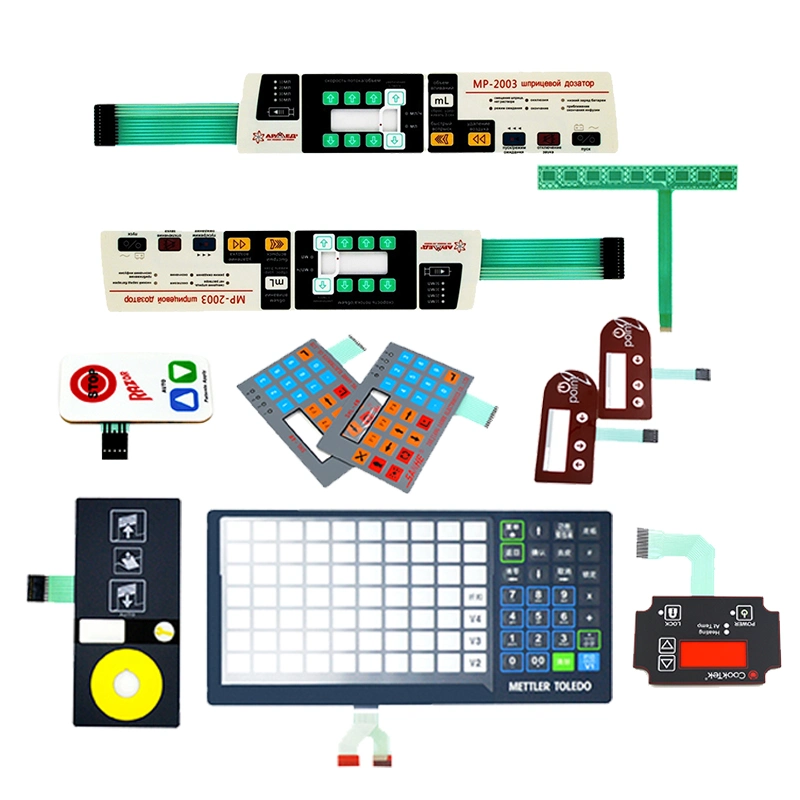 Medical Electroencephalogram Testing Equipment Panel Membrane Switch